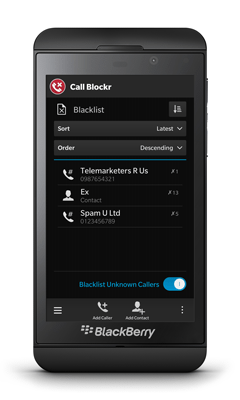 BlackBerry Z10 Screenshot