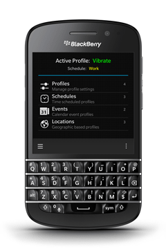 BlackBerry Q10 Screenshot