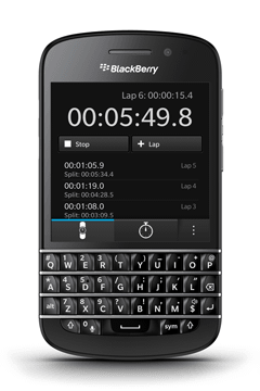 BlackBerry Q10 Screenshot