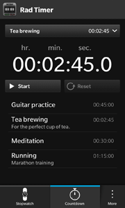 Rad Timer screenshot