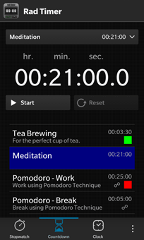 Rad Timer screenshot