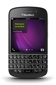 BlackBerry Q10 Screenshot