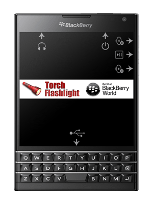 BlackBerry Passport device ports